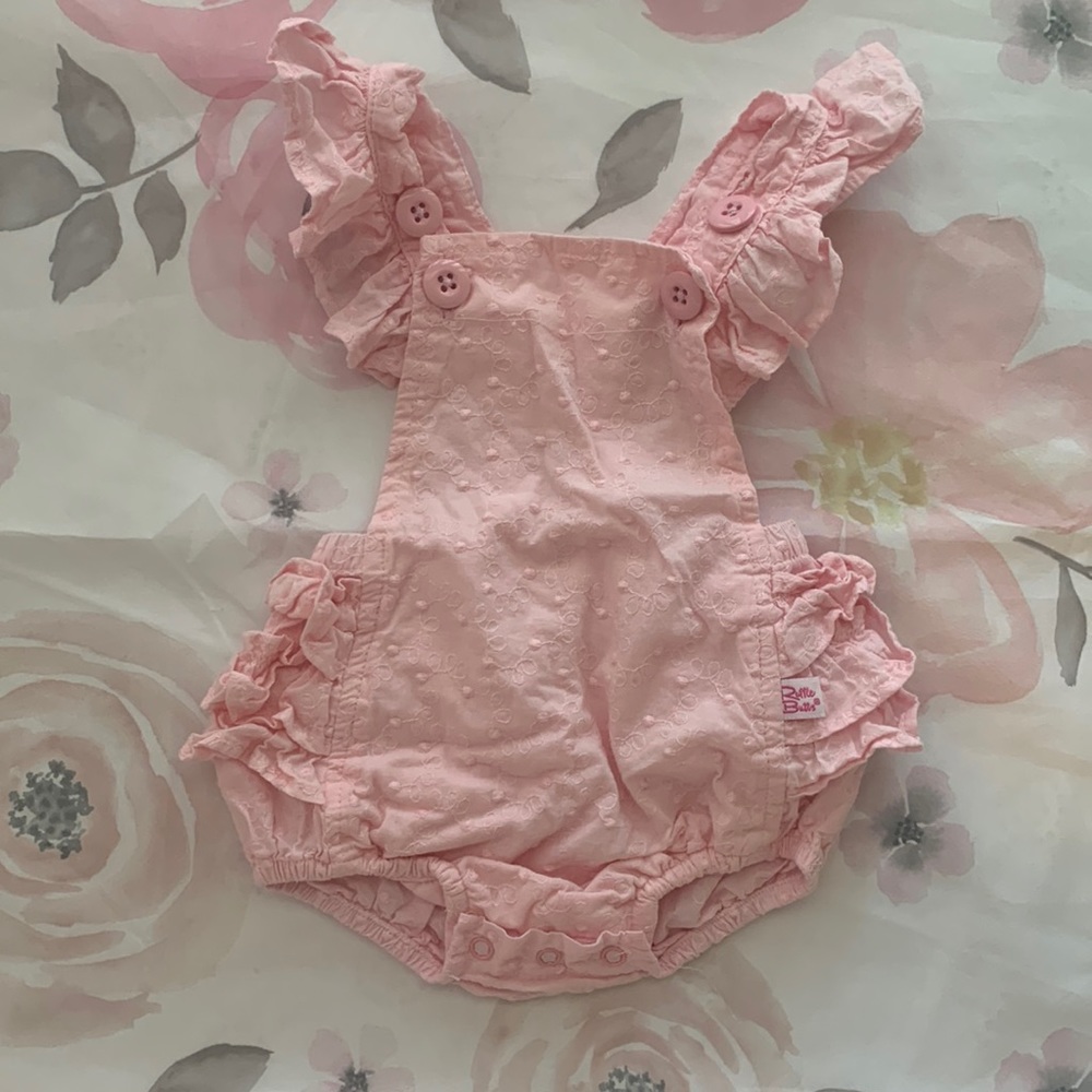 Ruffle Butts romper 3-6 months
